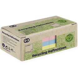Soennecken Notepad oeco Recycling, 7.5 x 7.5 cm, 12 pieces
