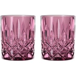 Nachtmann NOBLESSE TUMBLER WHISKY Glass, Violet, Set of 2