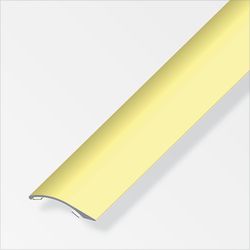 Alfer Level compensation profile aluminum 1m brass, self-adhesive a=38.5 mm, b=7.5 mm