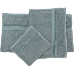 FS-STAR Set di 3 asciugamani in diverse dimensioni verde mare