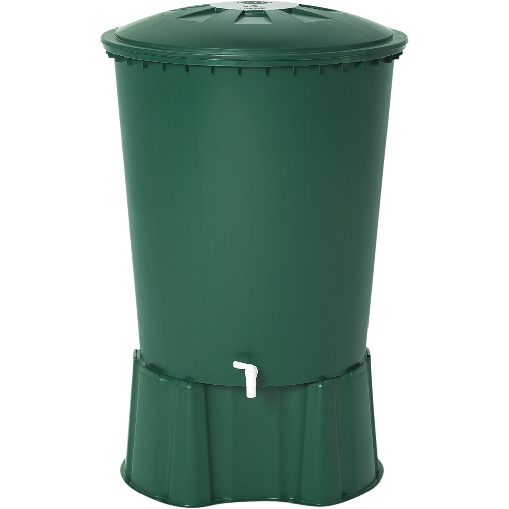 Graf Regentonne rund mit Deckel und Hahn Basic Line 310 l kaufen bei