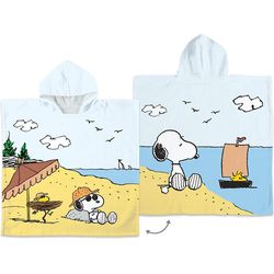 Herding Poncho per bambini Peanuts Beach, 60 x 120 cm