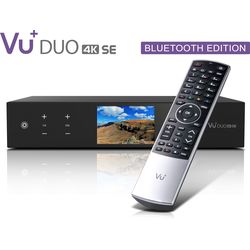 Vu+ + Duo 4K SE Bluetooth 2x DVB-S2X FBC Twin Tuner PVR ready Linux Receiver UHD 2160p