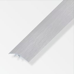 Alfer Levelling profile, aluminium 1m Grey brushed, anodized a=40 mm