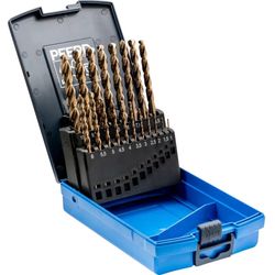 Pferd Set di punte a spirale HSSE 19 pezzi INOX N DIN 338