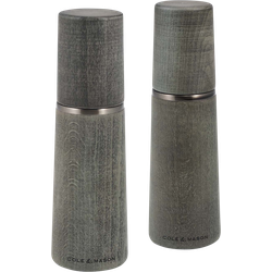 Cole & Mason Pepper-Salt Mill Set Marlow Beech 18.5x6x6 cm