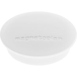 Magnetoplan Magnet Discofix Junior 34mm 1662100 white 10 pcs.
