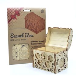 Escape Welt Puzzle Game Secret Box "Treasure"