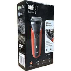 Braun Series 3 300s rasoir électrique sans fil pour hommes rouge