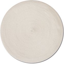 Zeller Present Tovaglietta Twist crema PP ø38cm