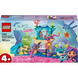LEGO Gabby's Dollhouse Mermaid Aquarium Adventure 11204