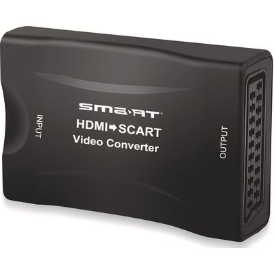 Satelliten tv zubehör Adapter HDMI2SCART HDMI auf Scart Konverter Bild 3