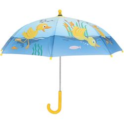 Esschert Design Ombrello Anatre Blu/Giallo