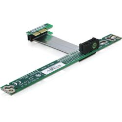 Delock PCI-E Riser Card x1 to x1, 7 cm Cable