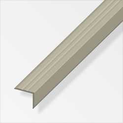 Alfer Stair profile PVC 1m brown beige a=25 mm, b=21 mm