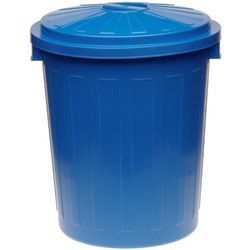 Keeeper Pattumiera da giardino grafite 50 litri