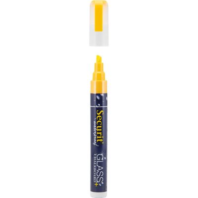 Securit Chalk marker 2-6mm SMA610-YE yellow, waterproof Bild 2