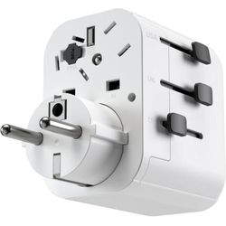 Vonmählen World travel adapter Unity One White