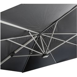 Contini LED umbrella lamp with Bluetooth speaker