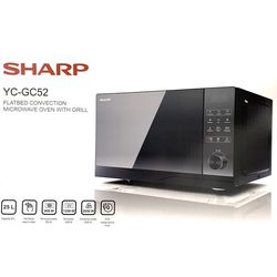 Sharp YC-GC52B-EB 25 Liter 900 W Kombi-Mikrowelle schwarz