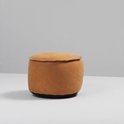 SACKit RETROit Sgabello Dunes, tamburo in pelle