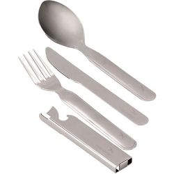Easy Camp Set di posate da esterno Travel Cutlery Deluxe 4 pezzi