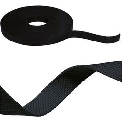 Paulmann Cintura ULine 10 m, Dacron, Nero