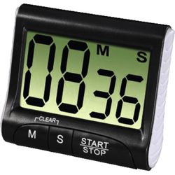 Xavax 95304 TIMER COUNTDOWN Nero