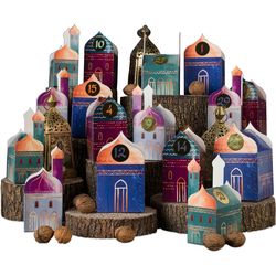 Papierdrachen Ramadan Kalender zum Basteln – Häuser Set