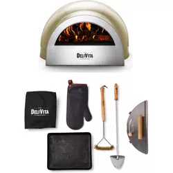 Delivita Set Wood Fired Cooking Collection vert olive