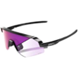 100percent SLENDALE SL - Nero lucido - Specchio fotocromatico viola