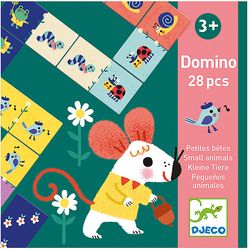 Djeco Domino - Small animals (28Pieces)