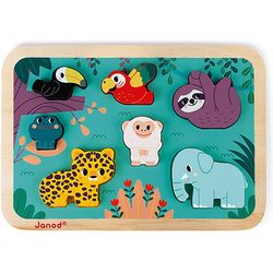 Janod WWF Puzzle Jungle 8-piece FSC