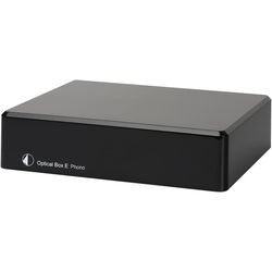Pro-Ject vorverstärker optical box e phono schwarz