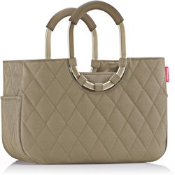 Reisenthel Cestino della spesa loopshopper M Frame Rhombus olive