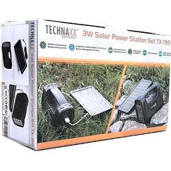 TECHNAXX TX-199 centrale elettrica mobile con pannello solare policristallino