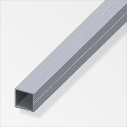 Alfer Square tube aluminum 2.5m blank a=11.5 mm, b=1.5 mm