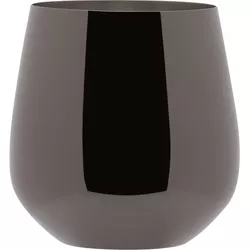 Piazza 2er Set Weinglas schwarz beschichtet 0.55lt H9.7cm