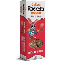 Calibra Snack Fruit Sticks for Rabbits and Rodents, 2 Pieces
