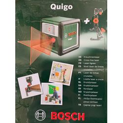 Bosch Quigo III Kreuzlinienlaser inkl. Arbeitsklemme MM2 0603663501