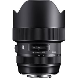 Sigma zoomobjektiv 14-24mm f / 2.8 dg hsm art Canon
