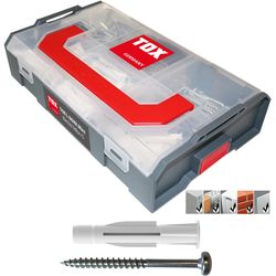 Tox-Dübel Dowel assortment L-Boxx Mini Electro Trika+S, 232 pieces