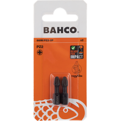 Bahco Pozidriv torsion bit 14&quot; size 2 25 mm