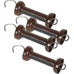 Gallagher Gate end handle soft-touch for wire in 4 pieces terra