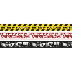 Fasnacht 3 barrier tapes Halloween 914cm