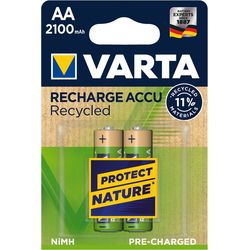 Varta Ricarica batteria Accu Recycled AA