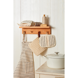 Redecker Hook rail with shelf with 4 hooks beech 39 cm