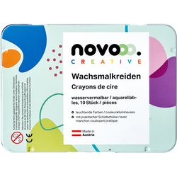 Novooo Wax crayons 93360-0005 10 colors