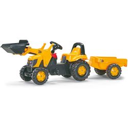 Rolly Toys RollyKid JCB with loader + trailer age 2 1 - 2+, bonnet to open, 161x47x55cm
