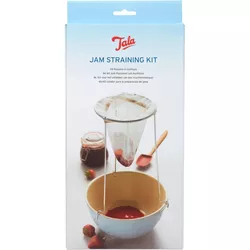 Tala Set di colini per marmellata con supporto cromato e sacchetto di nylon